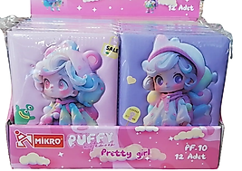 MİKRO PUFFY PF-10 PRETTY GIRL NOT DEFTERİ (RENK SORUNUZ)